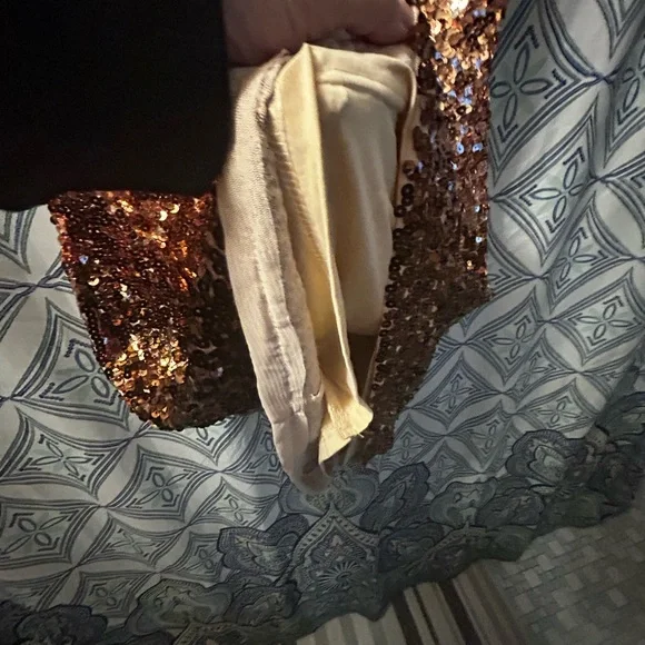 NWT Sequin Ombre Sleeveless Dress w/Perfectly in Tact Embellishments and Lined - Picture 13 of 16